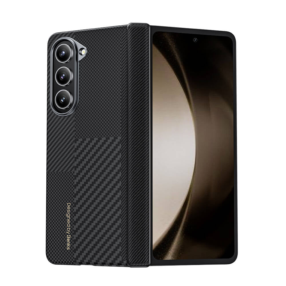 Benks Montage ArmorAir Galaxy Z Fold 6 Karbon Fiber Kevlar Kılıf Benks Montage ArmorAir Galaxy Z Fold 6 Karbon Fiber Kevlar Kılıf